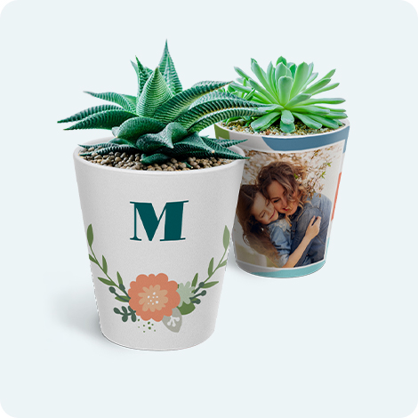 Pot de Fleurs Personnalis&eacute; 